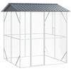 vidaXL Vogelk&auml;fig Anthrazit 215 x 208 x 247 cm Verzinkter Stahl