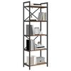 vidaXL B&uuml;cherregal Altholz 56 x 34 x 171 cm Holzwerkstoff