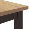 vidaXL Tisch Artisan-Eiche 80 x 50 x 76,5 cm Ingenieure Holz und Stahl