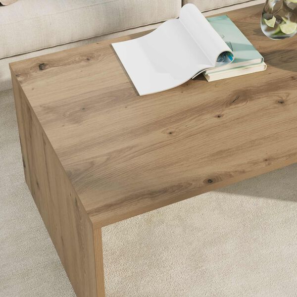 vidaXL Couchtisch Artisan-Eiche 95 x 50 x 34 cm Holzwerkstoff