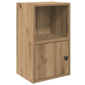 vidaXL B&uuml;cherregal Artisan-Eiche 31x24x52 cm Holzwerkstoff
