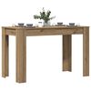vidaXL Esstisch Artisan-Eiche 120x60x76 cm Holzwerkstoff