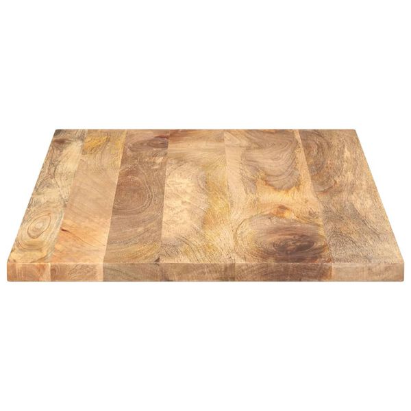vidaXL Tischplatte 110x60x2,5 cm Rechteckig Massivholz Mango