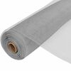 vidaXL Fliegengitter Aluminium 100x500 cm Silbern