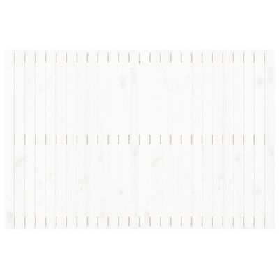 vidaXL Wand-Kopfteil Weiß 166x3x110 cm Massivholz Kiefer