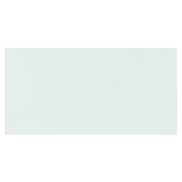 vidaXL Kaminofen Glasplatte Rechteckig 100x50 cm