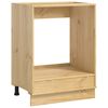 vidaXL Schrank SKI Honigbraun 60 x 46 x 81 cm Massives Kiefernholz