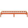 vidaXL Tagesbett ohne Matratze Wachsbraun 80x200 cm Massivholz Kiefer