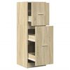 vidaXL Apothekerschrank Sonoma-Eiche 40x41x118 cm Holzwerkstoff