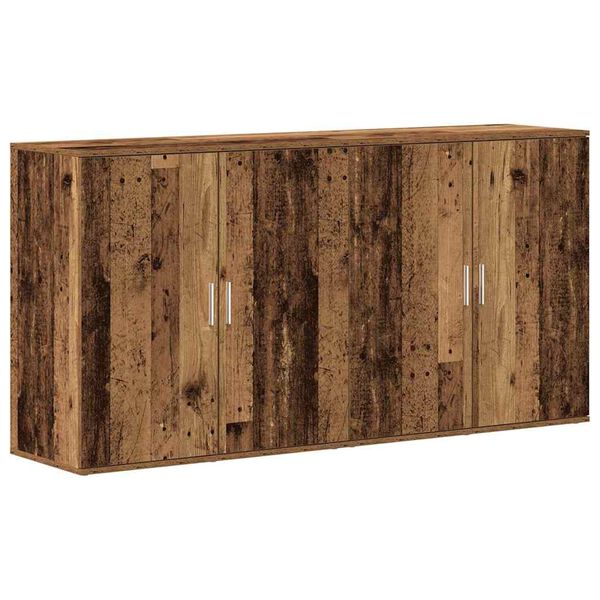 vidaXL Sideboard 2 pcs Altholz 79 x 38 x 80 cm Holzwerkstoff