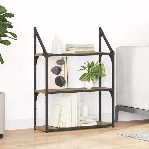 vidaXL Wandregal Artisan-Eiche 60 x 21 x 78,5 cm Holzwerkstoff