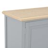 vidaXL TV-Schrank Grau 120x30x40 cm Holz