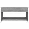 vidaXL Couchtisch Grau Sonoma 102x50x52,5 cm Holzwerkstoff