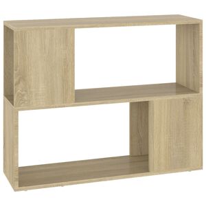 vidaXL TV-Schrank Sonoma-Eiche 80x24x63 cm Holzwerkstoff