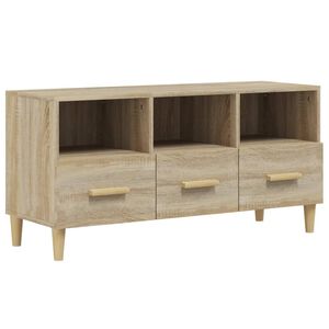 vidaXL TV-Schrank Sonoma-Eiche 102x36x50 cm Holzwerkstoff