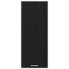 vidaXL H&auml;ngeschrank mit Speicher Schwarz Eichen-Optik 40 x 31 x 100 cm