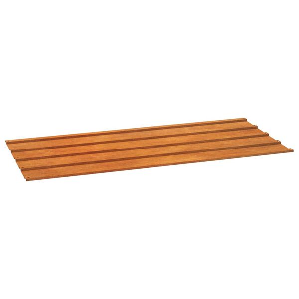 vidaXL Dachplatten 12 Stk. Rostig 100x44 cm Cortenstahl