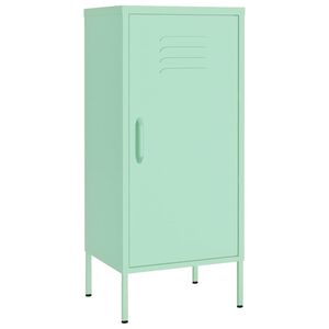 vidaXL Lagerschrank Minzgr&uuml;n 42,5x35x101,5 cm Stahl