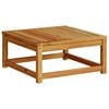 vidaXL Gartentisch 63x63x30 cm Massivholz Akazie