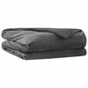 vidaXL Gewichtsdecke Anthrazit 150 x 200 cm 7 kg 100% Baumwolle 205T