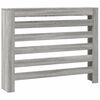 vidaXL Heizk&ouml;rperverkleidung Grau Sonoma 104x20x82 cm Holzwerkstoff