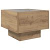 vidaXL Couchtisch Artisan-Eiche 40 x 40 x 30 cm Holzwerkstoff