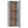 vidaXL 5-tlg. TV-Schrank-Set Grau Sonoma Holzwerkstoff