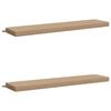 vidaXL 2-teilige Bankkissen SOEST 100 % Polyester Sand 180 x 40 x 8 cm