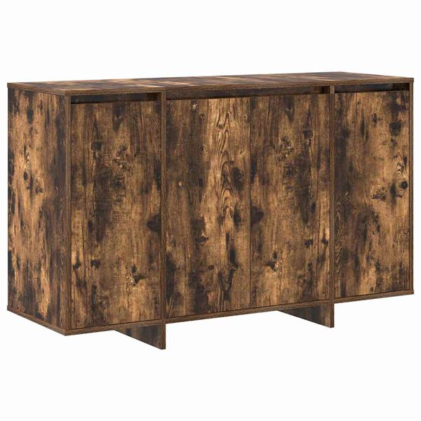 vidaXL Sideboard Räuchereiche 120 x 41 x 75 cm Holzwerkstoff