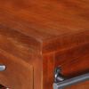 vidaXL Servierwagen 100x48x89 cm Massivholz Akazie