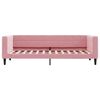 vidaXL Tagesbett mit Matratze Rosa 80x200 cm Samt