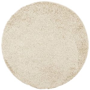 vidaXL Shaggy-Teppich PAMPLONA Hochflor Modern Golden &Oslash; 160 cm