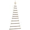 vidaXL H&auml;ngender Weihnachtsbaum mit Sternspitze 74x150 cm Naturzweig