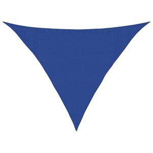 vidaXL Sonnensegel 160 g/m&sup2; Blau 3,5x3,5x4,9 m HDPE