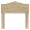 vidaXL Kopfteil mit Kopfteil Sonoma-Eiche 90 cm Holzwerkstoff