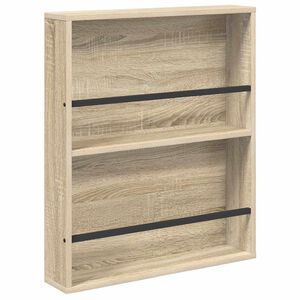 vidaXL Magazinregal Sonoma-Eiche 60 x 12 x 70 cm Holzwerkstoff