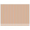 vidaXL Einziehbare Markise Blau und Orange 450 x 300 cm
