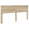 vidaXL Kopfteil Sonoma-Eiche Holzwerkstoff