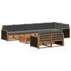 vidaXL Outdoor-Sofagarnitur 9 stk.