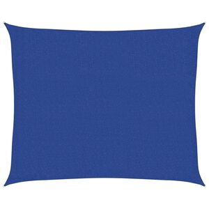 vidaXL Sonnensegel 160 g/m&sup2; Blau 2,5x3 m HDPE