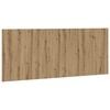 vidaXL Kopfteil Artisan-Eiche 200x1,5x80 cm Holzwerkstoff
