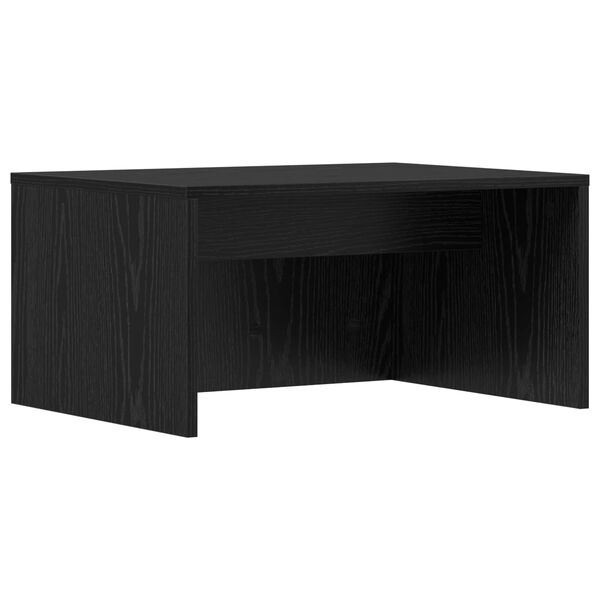 vidaXL Wandtisch Schwarz Eichen-Optik 60 x 45 x 30 cm Holzwerkstoff