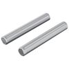 vidaXL Gewindestange 2 pcs Silber 8 x 55 mm Stahl
