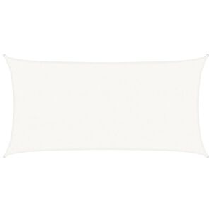 vidaXL Sonnensegel 160 g/m&sup2; Wei&szlig; 2x3,5 m HDPE