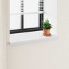 vidaXL Fensterbank Wei&szlig; 80 x 50 x 4,5 cm PVC