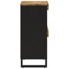 vidaXL Beistellschrank 60x33x75 cm Massivholz Mango