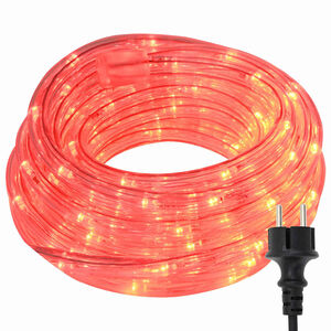 vidaXL Lichtseil mit 480 LEDs Rot 20 m PVC