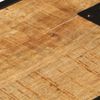 vidaXL Nachttisch 43×30×51 cm Raues Mango-Massivholz