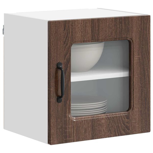 vidaXL K&uuml;chenschrank Kalmar Braun Eichen-Optik 40 x 31 x 40 cm