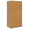 vidaXL Badezimmerschrank mit Speicher Artisan-Eiche 79,5 x 49 x 156 cm